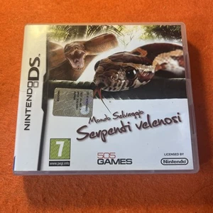 GIOCO VIDEOGIOCO NINTENDO DS COMPLETO ITALIANO MONDO SELVAGGIO SERPENTI VELENOSI - Picture 1 of 4