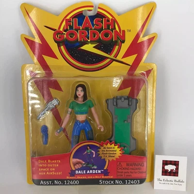 Figura de acción Flash Gordon Dale Arden Playmates Toys 1996 sellada de colección Foto 1 de 4