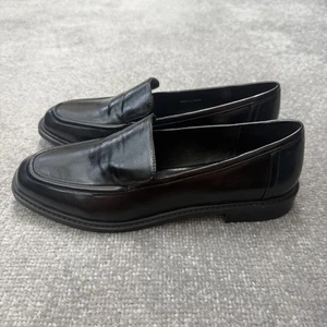 Dolce Vita Shoes Womens Size 9.5 Black Fran Loafer Slip On Classic Comfort Flats - Picture 1 of 14
