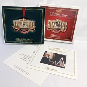 Offizieller Weihnachtsschmuck 2022 Weißes Haus Historischer Verein - Neu - Bild 1 von 8