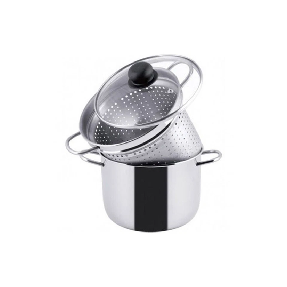 Pastissima con coperchio in vetro - in Acciaio Inox - Immagine 1 di 1