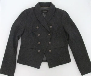 Blazer de lana de doble botonadura Banana Republic para mujer talla 6 - Imagen 1 de 6