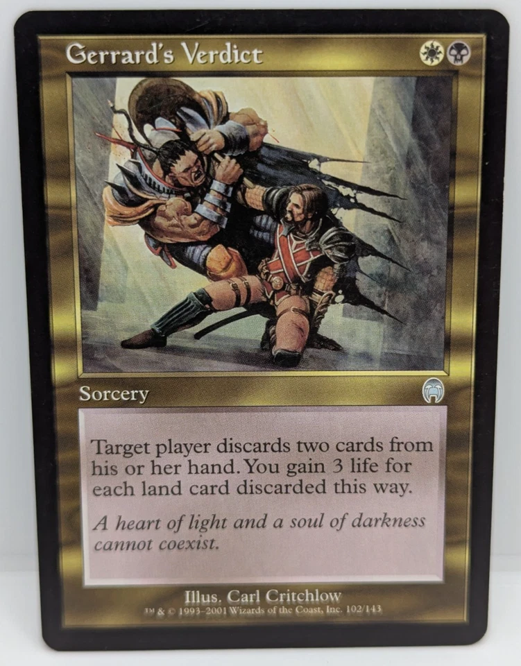 MTG Gerrard's Verdict Apocalypse Regular LP - Image 1 of 1