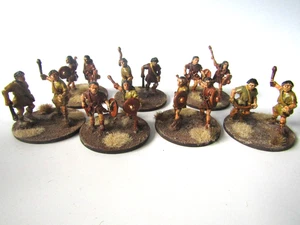 A39 ROMAN/CARTHAGINIAN  - LIGHT INFANTRY X 14 28MM WELL PAINTED METAL - Picture 1 of 4
