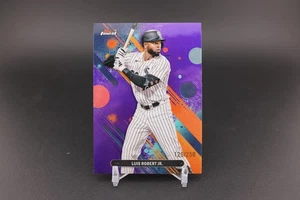 2025 Topps Finest - Common Luis Robert #76 Purple Refractor /250 - Bild 1 von 2