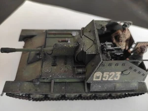 TAMIYA 1:35 KIT CARRO ARMATO RUSSIAN TANK DESTROYER SU-76   - Foto 1 di 8