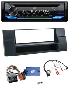 JVC Bluetooth Lenkrad USB DAB CD Autoradio für BMW 5er Ablage Rundpin - Bild 1 von 10