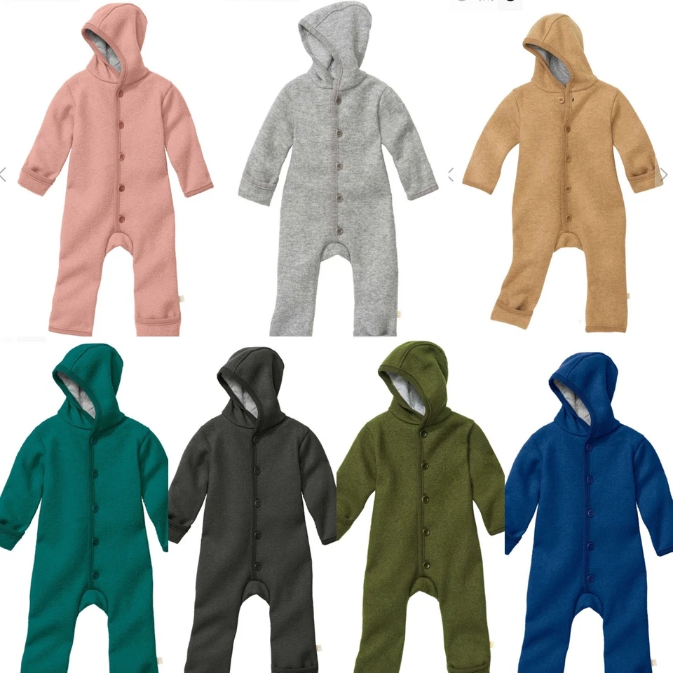 NEU Disana Walk-Overall warm Wolle 50/56 - 98/104 +++Fb und Gr. %%%%