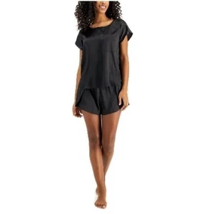 New I.N.C. INTERNATIONAL CONCEPTSSatin Shorts Pajama Set, size M, New - Picture 1 of 6