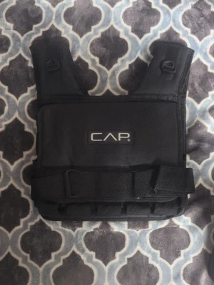 CAP Barbell Adjustable Weighted Vest with 8lb of Weights, 20lb Capacity  - Image 1 of 4