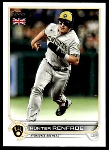 2022 Topps UK Edition #45 Hunter Renfroe Milwaukee Brewers - Bild 1 von 2