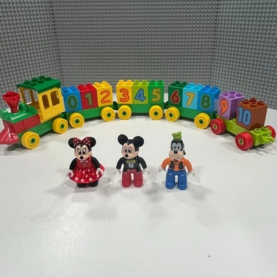 LEGO DUPLO Number Train (10558) Number Blocks 0 Thru 10 with Disney Minifigures - Image 1 of 4