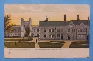 Princeton University Gymnasium & Little Hall ~ New Jersey Postcard 1910 R. Tucks - Picture 1 of 2