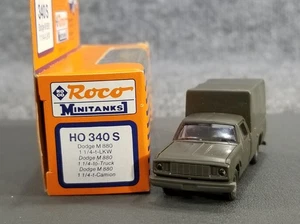 ROCO MINITANKS HO 1:87 340 S DODGE M 880 1 1/4 TON TRUCK IOB MADE IN AUSTRIA - Picture 1 of 12