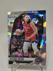 2024 Panini Prizm WNBA - Stefanie Dolson #34 Ice Prizm - Picture 1 of 2
