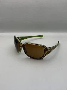 Gafas de sol Oakley Script para mujer verde marrón marco envolvente tortuga tonos de diseñador - Imagen 1 de 12