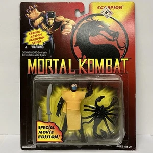 Mortal Kombat Special Movie Edition Action Figure Scorpion 1994 Hasbro SEALED - Picture 1 of 3