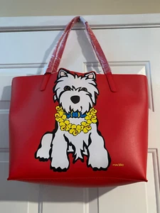 Bolso de Hombro Marc Tetro Westie Terrier X Grande Rojo Fin de Semana - Imagen 1 de 8