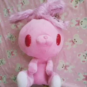 Peluche Chax-GP Gloomy All Purpose Rabbit Bunny #568 Oreja vibrante 12" rosa - Imagen 1 de 4