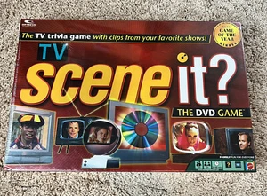TV Scene it? TV Trivia Game DVD Family Friends Board Game Factory Sealed NEW - Picture 1 of 11