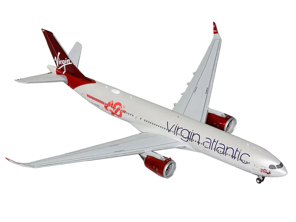 Virgin Atlantic Airbus A330-900 G-VSRB 40th GeminiJets G2VIR1373 Scale 1 200