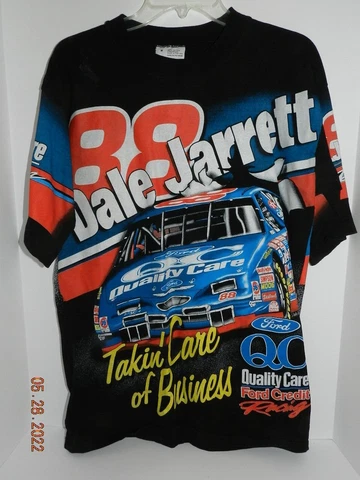 Nascar Ford Chase Authentics Vintage T-shirt M AOP All Over Print M dale jarrett Cover