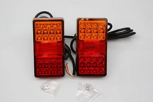 2 Stück Anhänger LED Rückleuchte Rücklicht Heckleuchte Beleuchtung 12V / 24V  - Bild 1 von 9