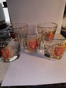 used vintage whiskey glasses - Picture 1 of 10