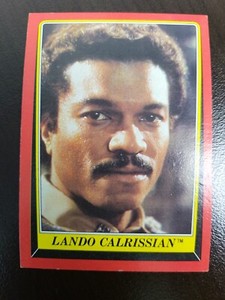 Topps Original 1983 Return of the Jedi Lando Calrissian card #6