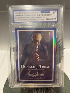 Tarjeta OFICIAL DONALD TRUMP 47º Presidente ¡JOYA COMO NUEVA 10 TARJETAS NACIONALES DE ORACIÓN! ORACIÓN - Imagen 1 de 3