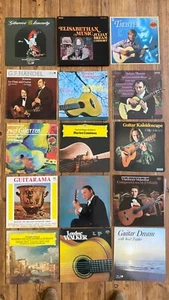 GITARRE LAUTE GUITAR LUTE 15 x LP KLASSIK CLASSIC SAMMLUNG COLLECTION - Picture 1 of 24
