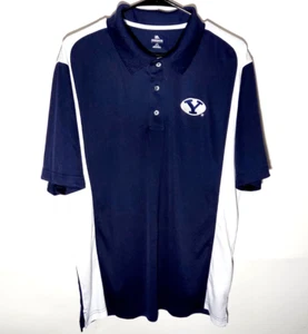 Camisa Polo BYU Cougars | Brigham Young Polyester Performance | Grande Para Hombre - Imagen 1 de 7