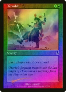 Tremble FOIL Odyssey LP/EX Red Common MAGIC THE GATHERING - Picture 1 of 1