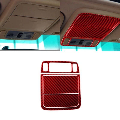 Cubierta de luz delantera de fibra de carbono roja para Subaru Forester 2005-2008 Foto 1 de 4