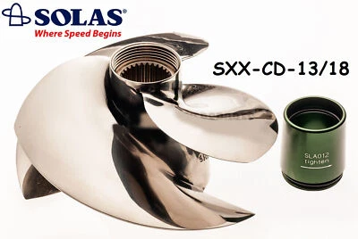 Solas Sea Doo 4-Tec 300 HP Impeller SXX-CD-13/18 RXPX RXTX GTX Limited 2016-2023 - Image 1 of 2