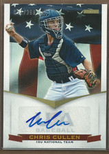 2012 USA Baseball 15U National Team Signatures #7 Chris Cullen/299 