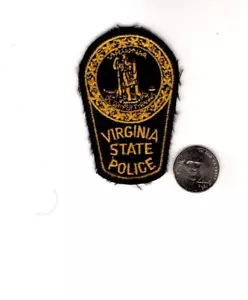 Parche pequeño de la policía estatal de Virginia - Imagen 1 de 1