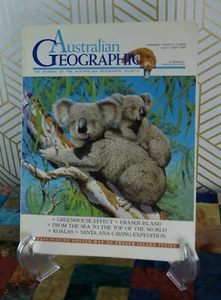 Australian Geographic Magazine July September 1991 #23 Sea to Summit Koalas - Imagen 1 de 2