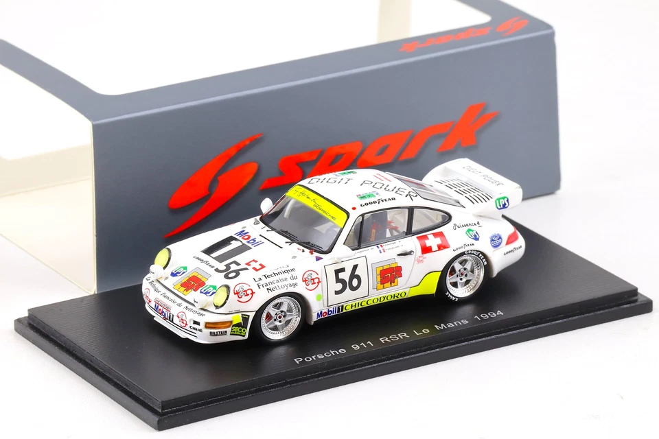 1:43 Spark Porsche 911 Rsr Le Mans 1994 Digitale Power Vuillaume/Goueslard #56 - Immagine 1 di 3