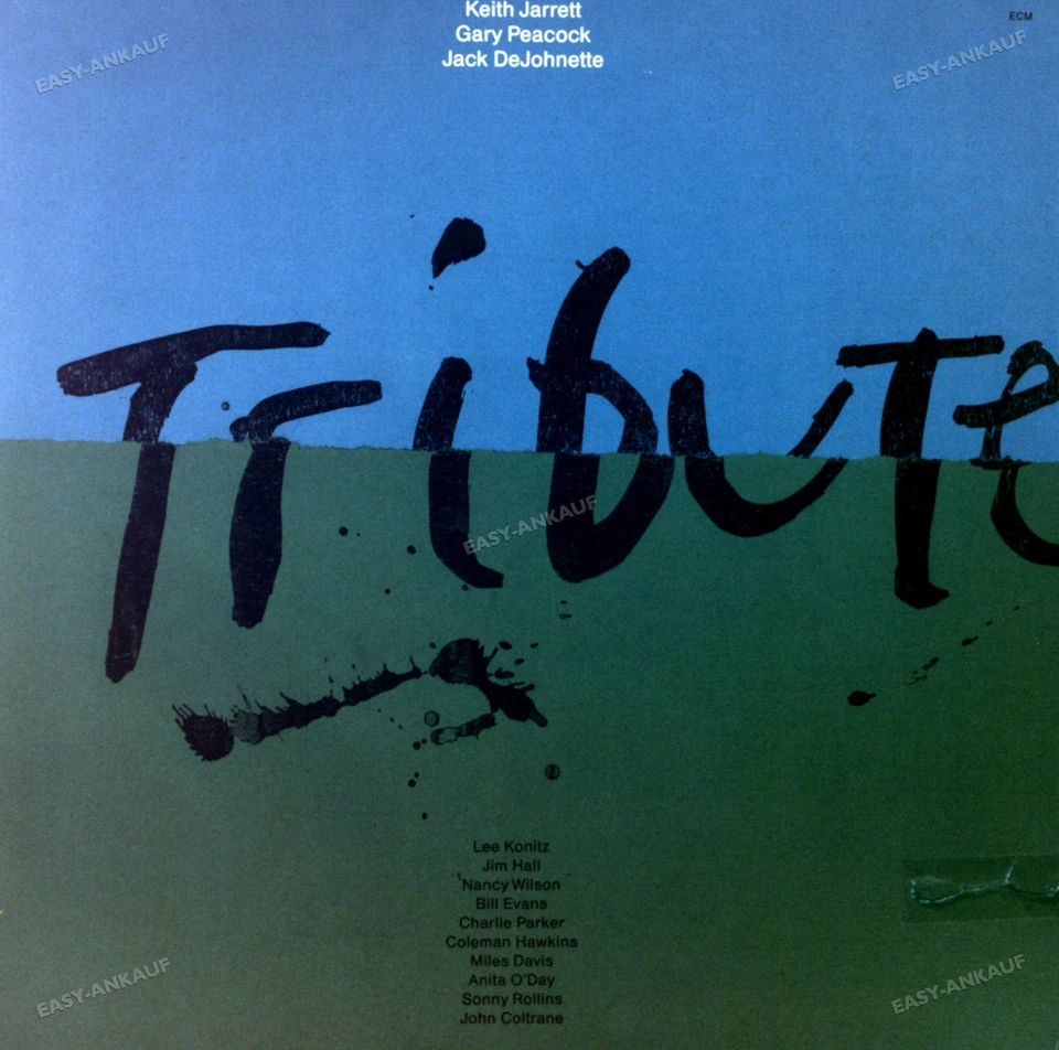 Keith Jarrett Trio - Tribute 2LP (VG+/VG) . - Image 1 of 1