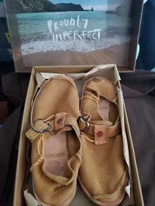 NEW Sundance Perforated Marnie Shoes PEANUT Leather Womens Size 7.5 NIB - Picture 1 of 4