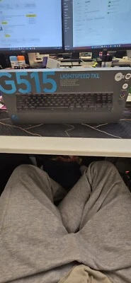 Logitech G G515 LIGHTSPEED TKL Low Profile Wireless Gaming Keyboard, Black  - Image 1 of 3