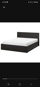 ikea malm bett 160x200schwarz mit aufbewahrung - Bild 1 von 5