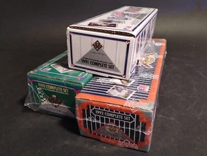 1990 1991 1992 Upper Deck Baseball Factory 3 Set Lot Run - 2 Sealed - Bild 1 von 2