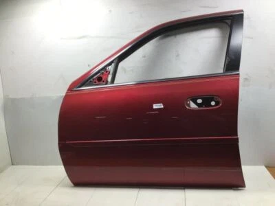 Cadillac Deville 2002 puerta delantera izquierda lado del conductor carcasa roja metálica OEM+ Foto 1 de 4