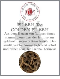 Pu-Erh Tee Dorado Pu-Erh 1KG de China - Imagen 1 de 3