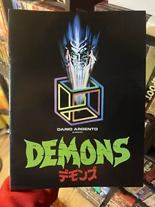 Demons Japanese Promo Souvenir Book Photo 1985 Bava Horror VHS - Picture 1 of 3