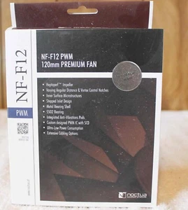 Ventilador de ordenador premium NOCTUA NF-F12, nuevo en caja original, silencioso, 120 mm - Imagen 1 de 3