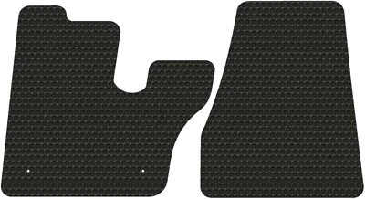 for Kenworth T600 660 W900 C500 Black Rubbertite Floor Mats Fits 2005-2017 NEW! - Image 1 of 3
