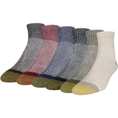 Men's 656P Cotton Ankle Athletic Socks Multipairs Khaki/Olive/Black/New Navy/... - Image 1 of 4